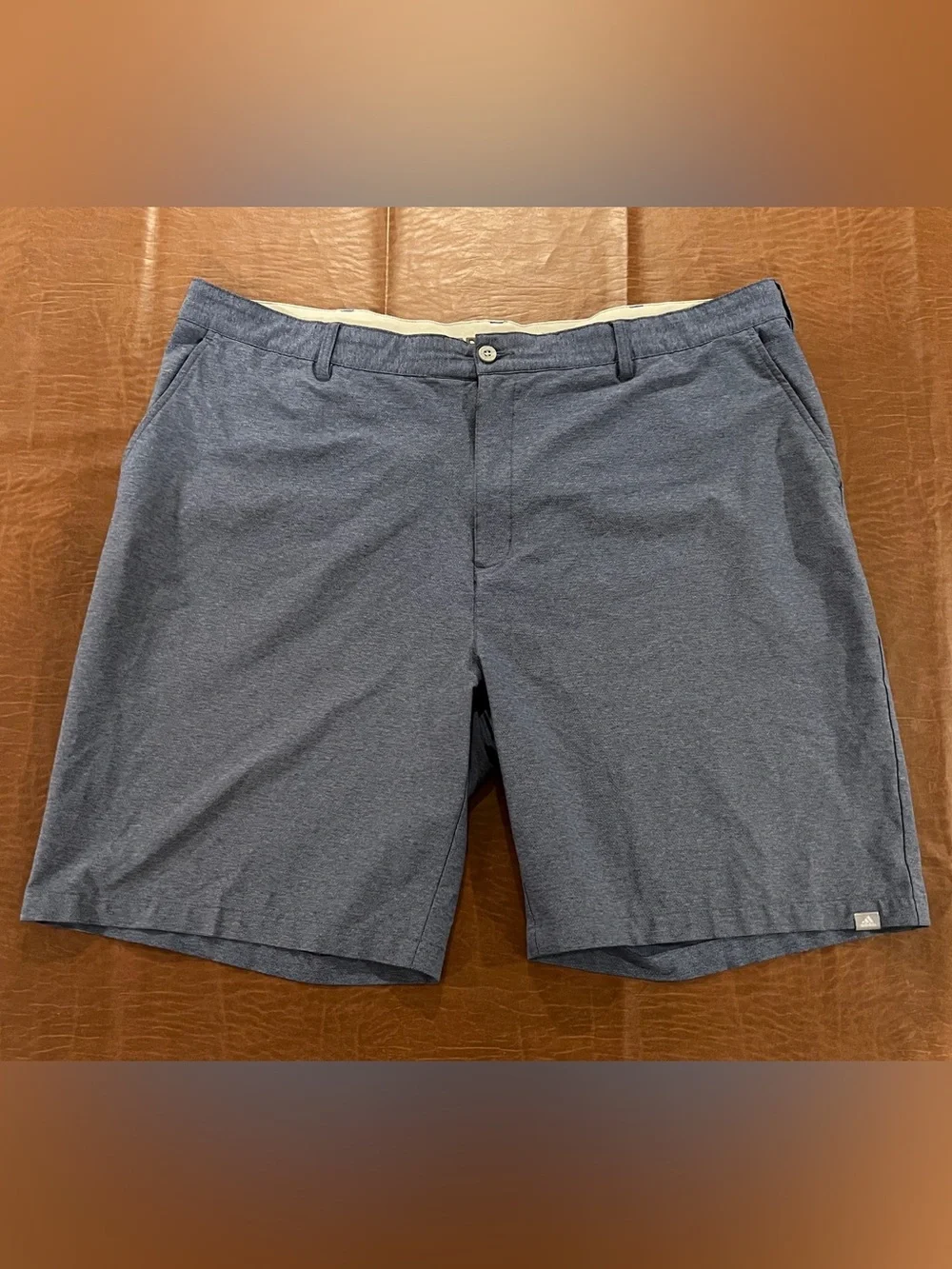Adidas Men’s Activewear Stretch Golf Shorts Blue - Size 48